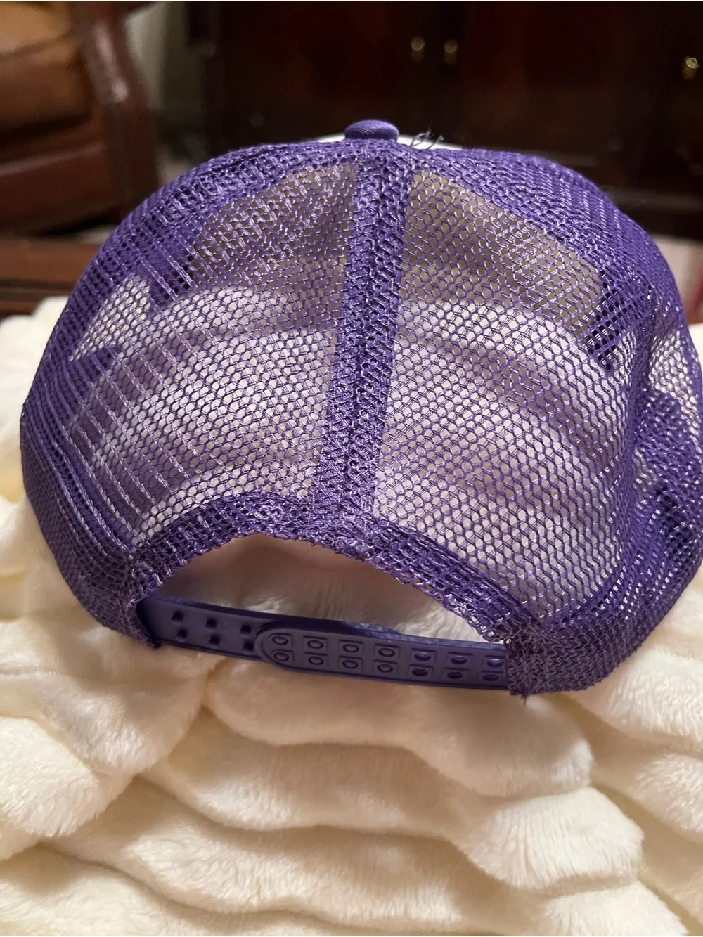 Purple Embroidered Llama & Paw Patch Trucker Hat